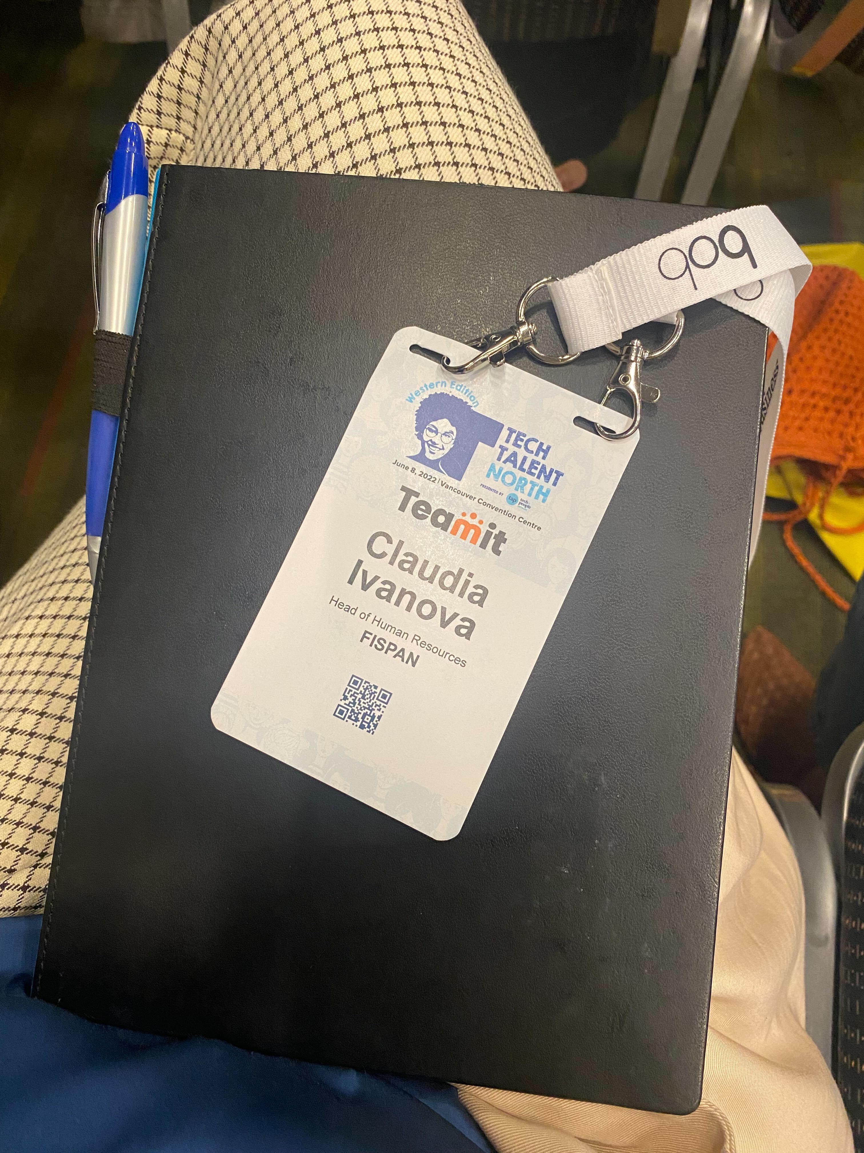 Claudia at Tech Talent North