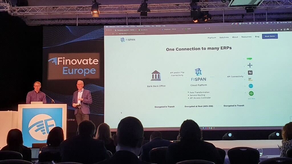 FISPAN at Finovate Europe
